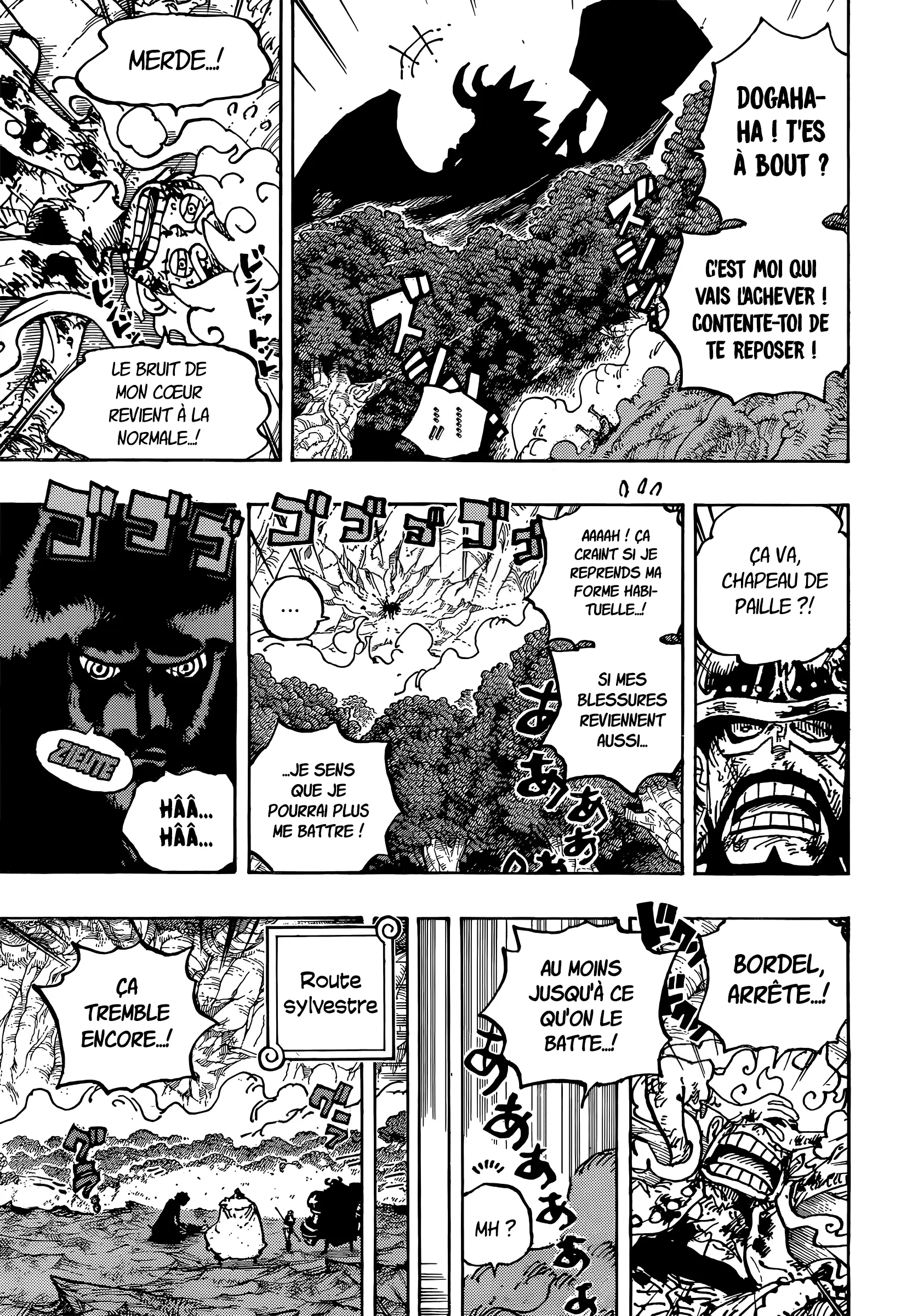       One   Piece En plein entrainement Page 7
